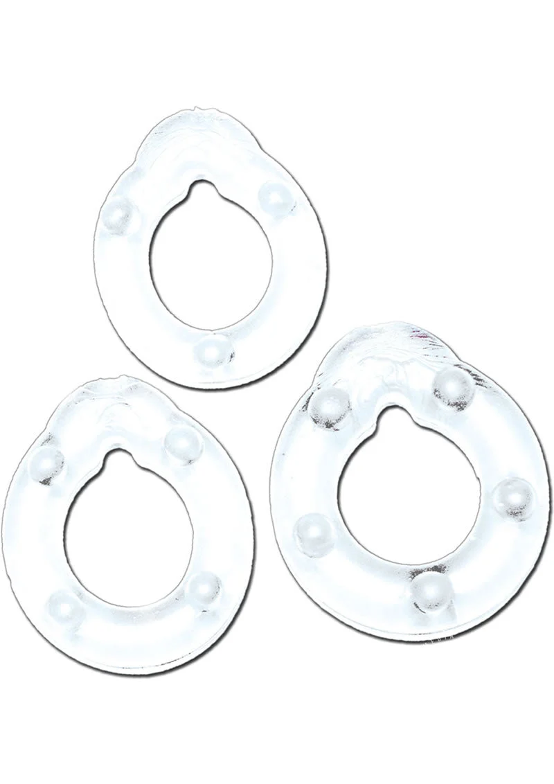 All American Triple Rings Silicone Cock Ring