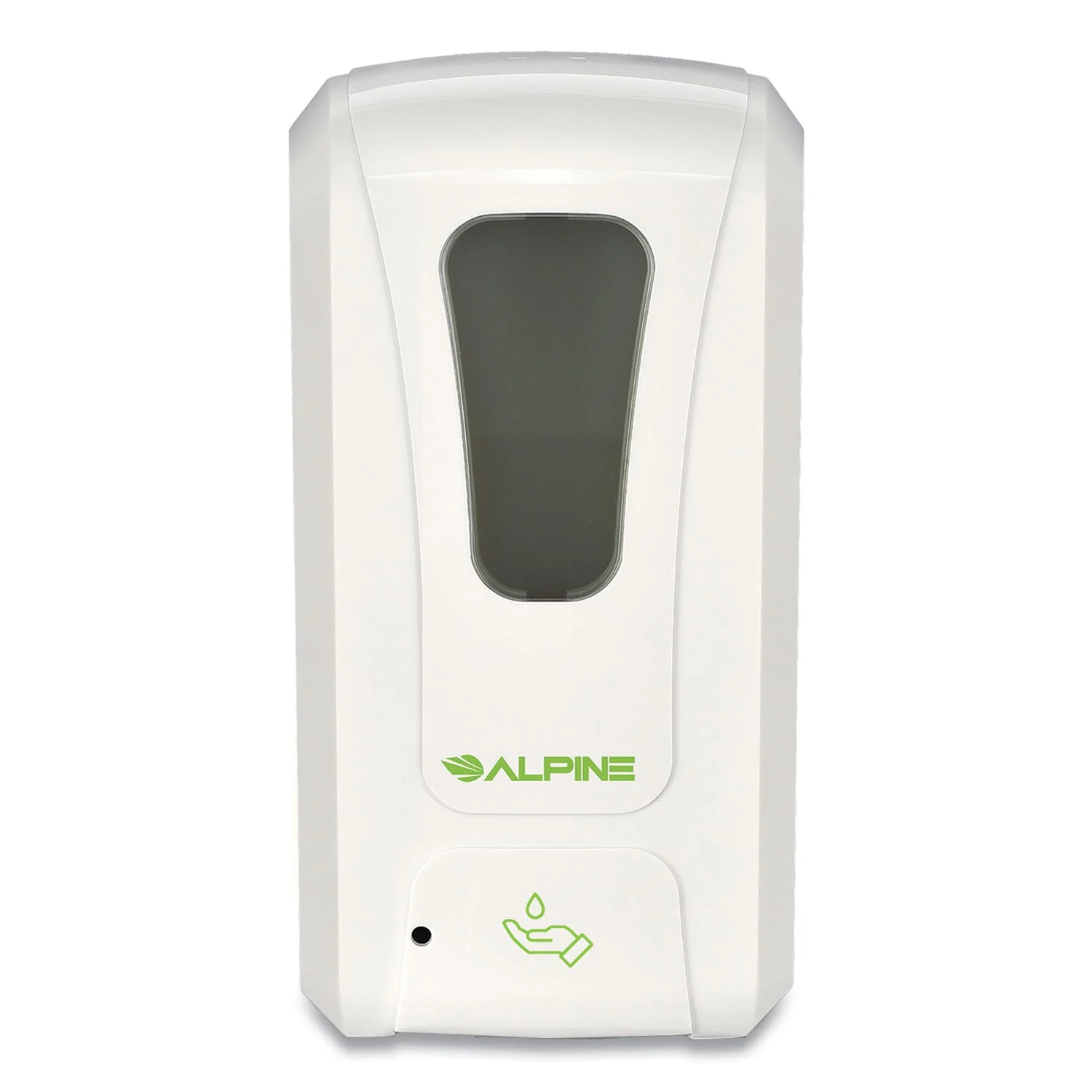 Alpine Automatic Hands-Free Liquid Hand Sanitizer/Soap Dispenser, 1,200 mL, 6 x 4.48 x 11.1, White