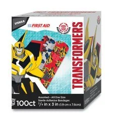 American White Cross Stat Strip Transformers Adhesive Strips