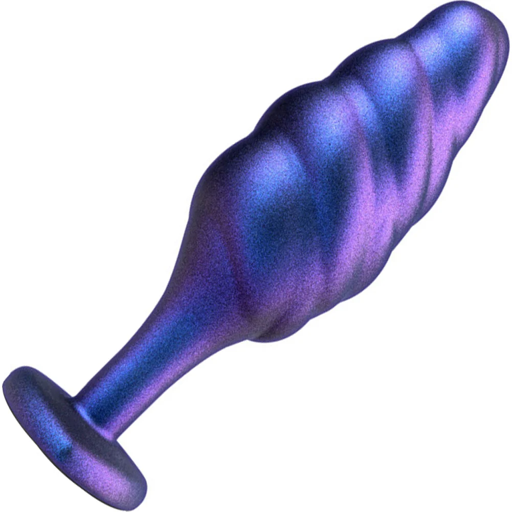 Anal Adventures Matrix Bling Plug, 4.5", Bumped Sapphire