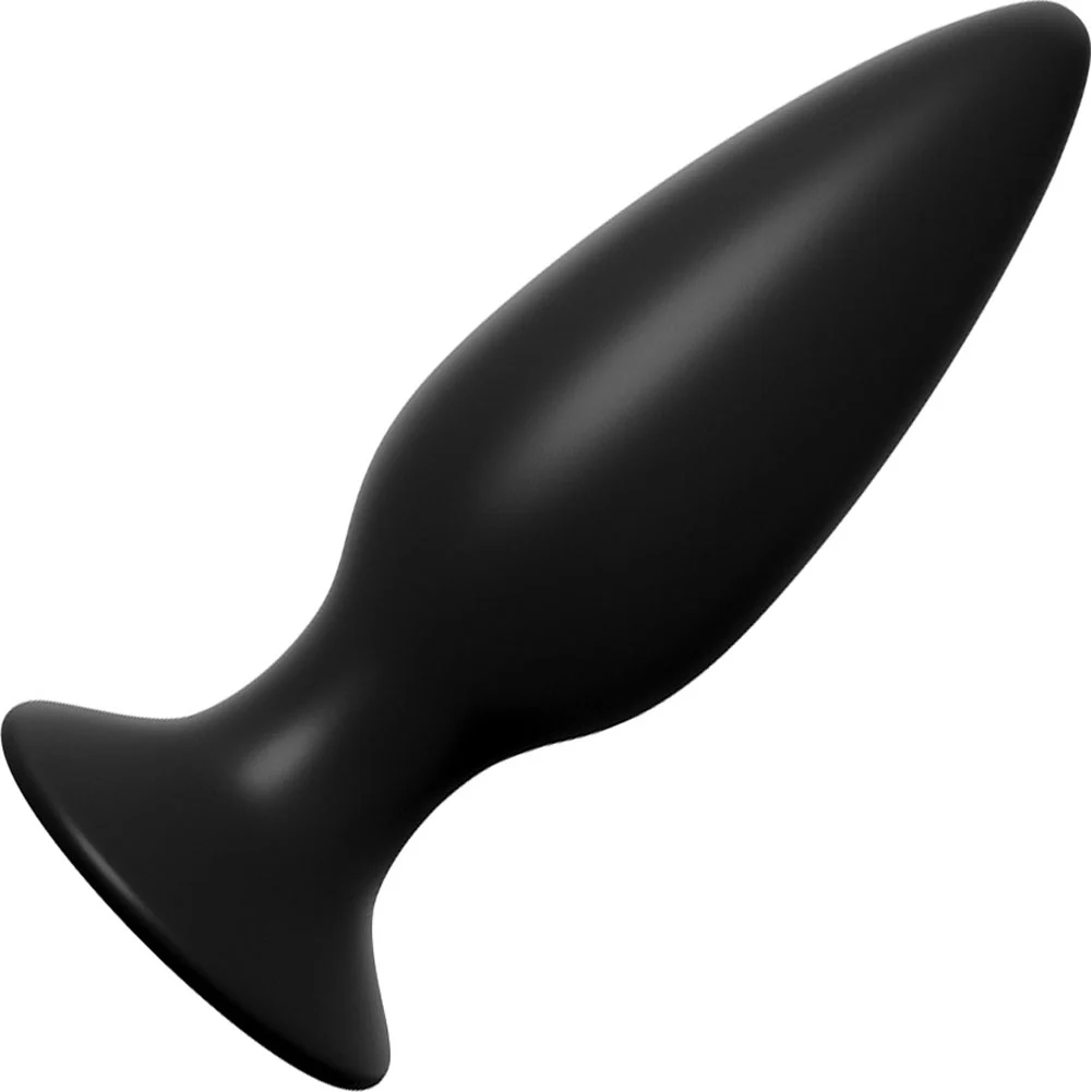 Anal Fantasy Elite Rechargeable Anal Plug, 5.3", Black