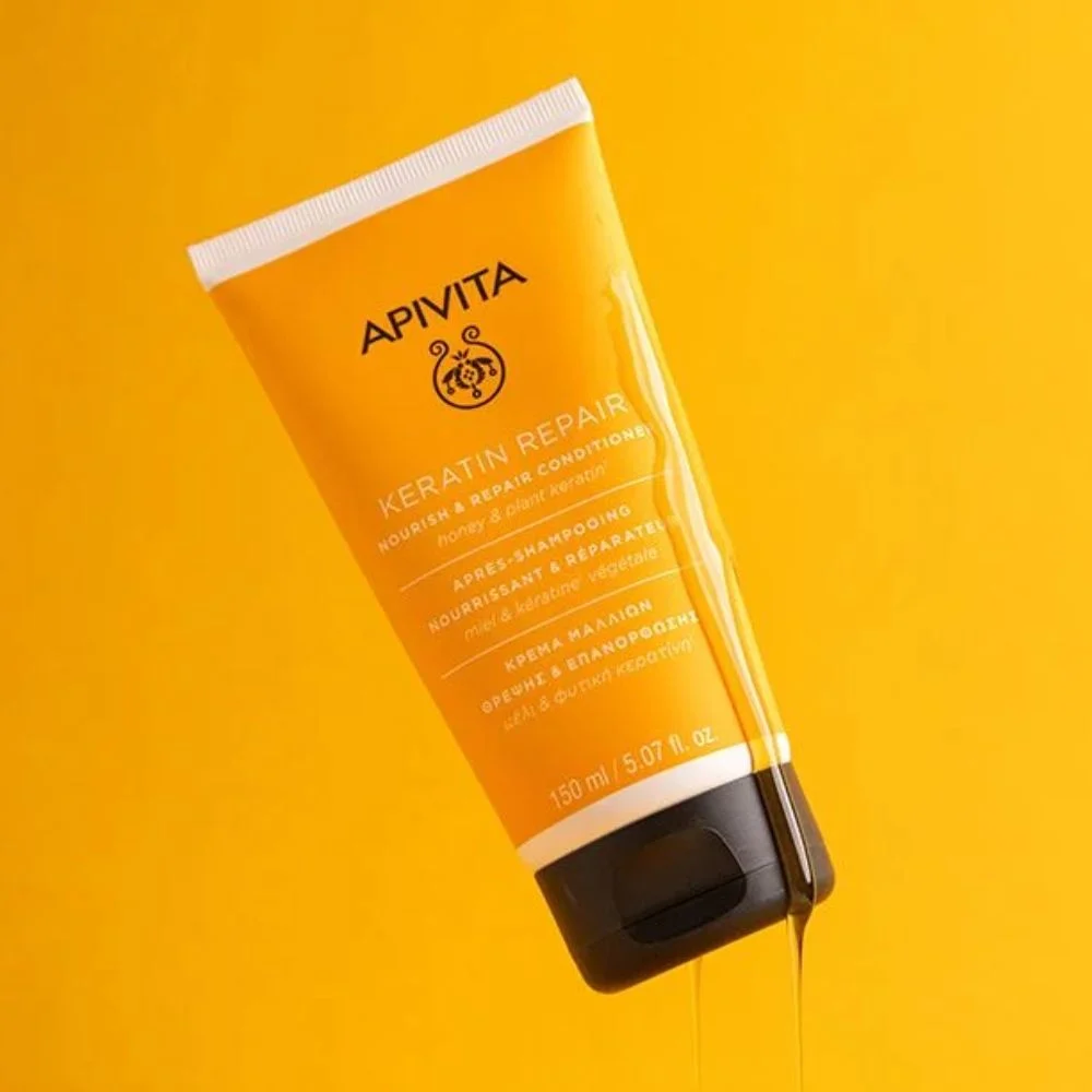 Apivita Keratatin Repair Nourish & Repair Conditioner for Dry and Damaged Hair