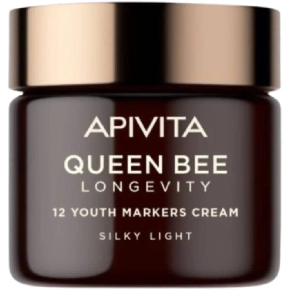 Apivita Queen Bee Longevity 12 Youth Markers Silky Light Cream
