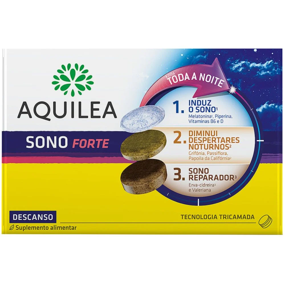 Aquilea Sleep Strong Food Supplement to Help Induce and Maintain Quality Sleep