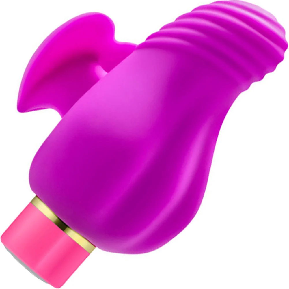 Aria Erotic AF Rechargeable Silicone Mini Vibrator, 3.25", Plum