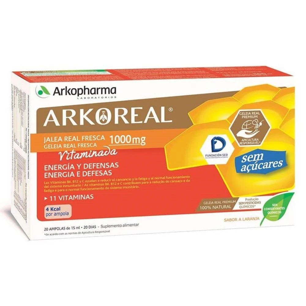 Arkopharma Arkoreal Royal Jelly Vitamins without Sugar