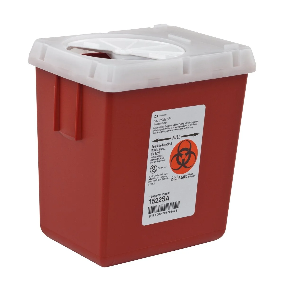 Autodrop Phlebotomy Sharps Container