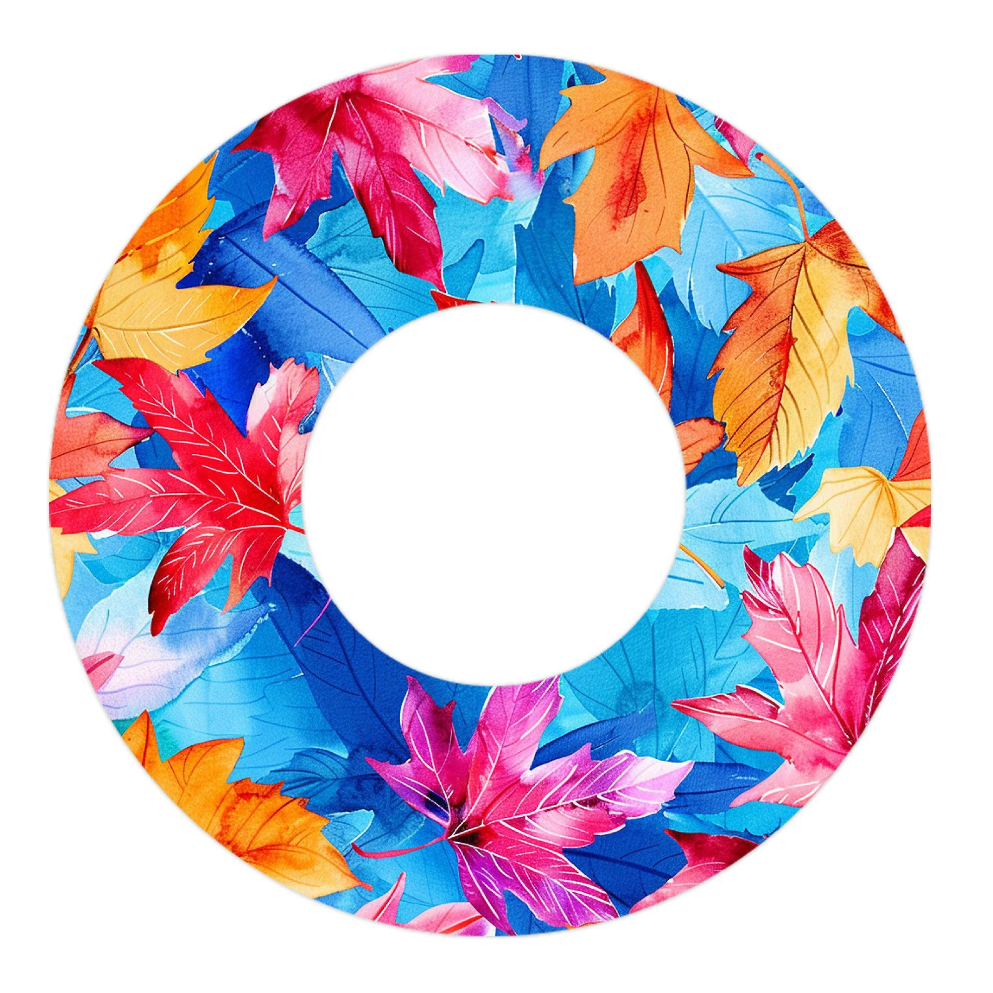 Autumn Leaves Freestyle Libre 2 Patch Tape - Pump Peelz