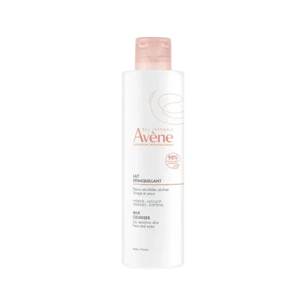 Avène Milk Cleanser 200ml – Makeup Remover for Dry Sensitive Ski