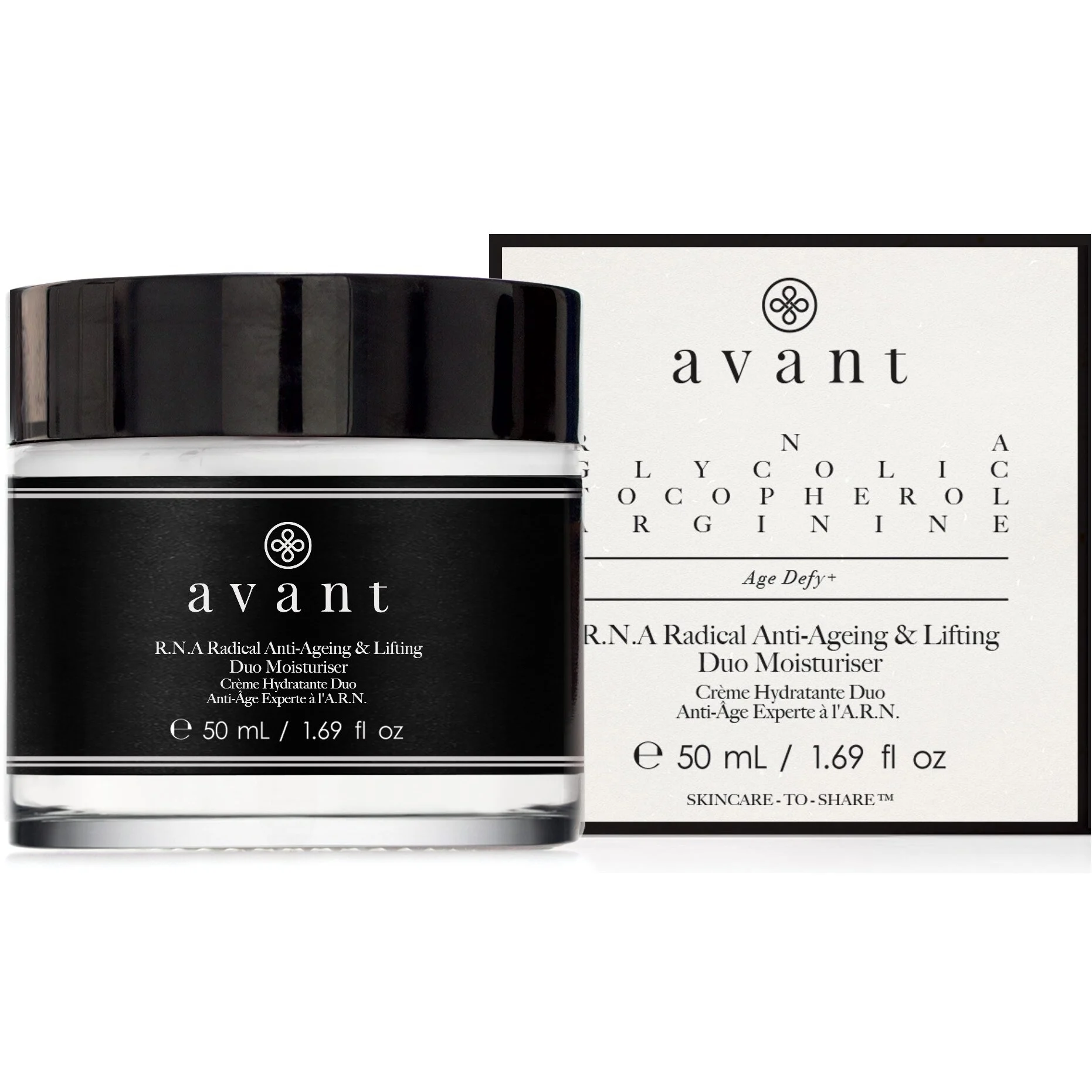 Avant Skincare R.N.A Radical Anti-Ageing & Lifting Duo Moisturiser