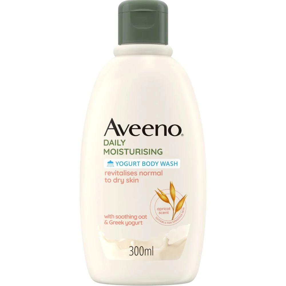 Aveeno Daily Moisturising Bath Gel Yogurt Sensitive and Dry Skin