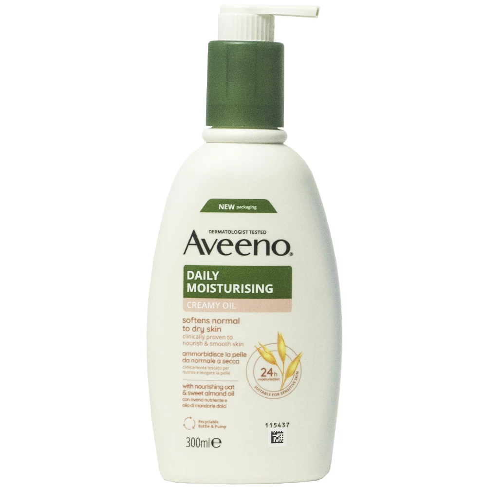 Aveeno Daily Moisturising Creamy Oil for Sensitive and Dry Skin