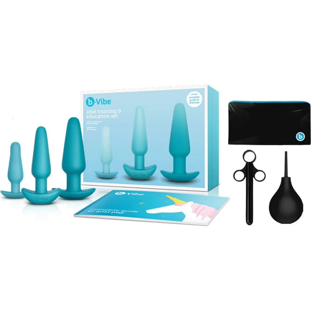 b-Vibe Anal Training and Education Set, Teal