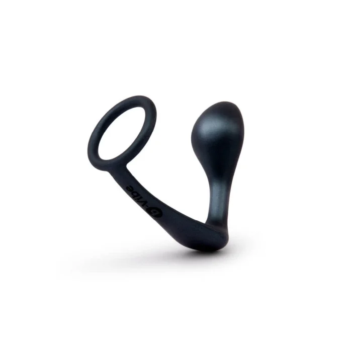 B VIBE RINGER COCK RING AND PLUG