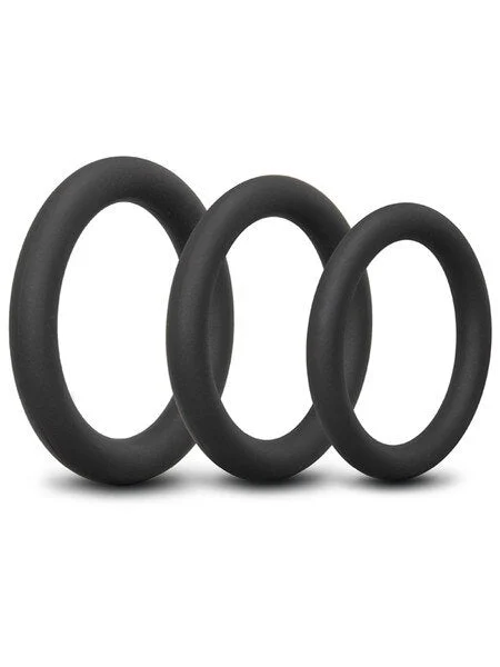 B VIBE SNUG RING LITE SNUG FIT COCK RING PACK