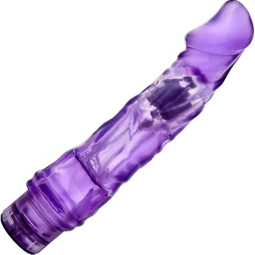 B Yours Ms Number 6 Waterproof Vibe, 9", Purple