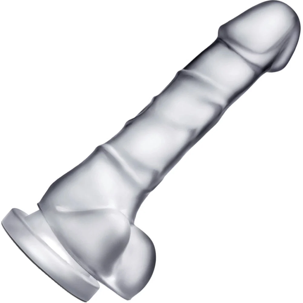 B Yours Sweet N Hard No 4 Dildo with Suction Cup, 7", Diamond