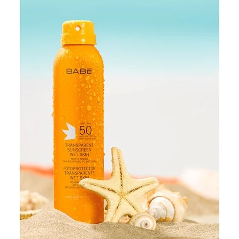 Babé Solar Photoprotector Transparent SPF50 Wet Skin