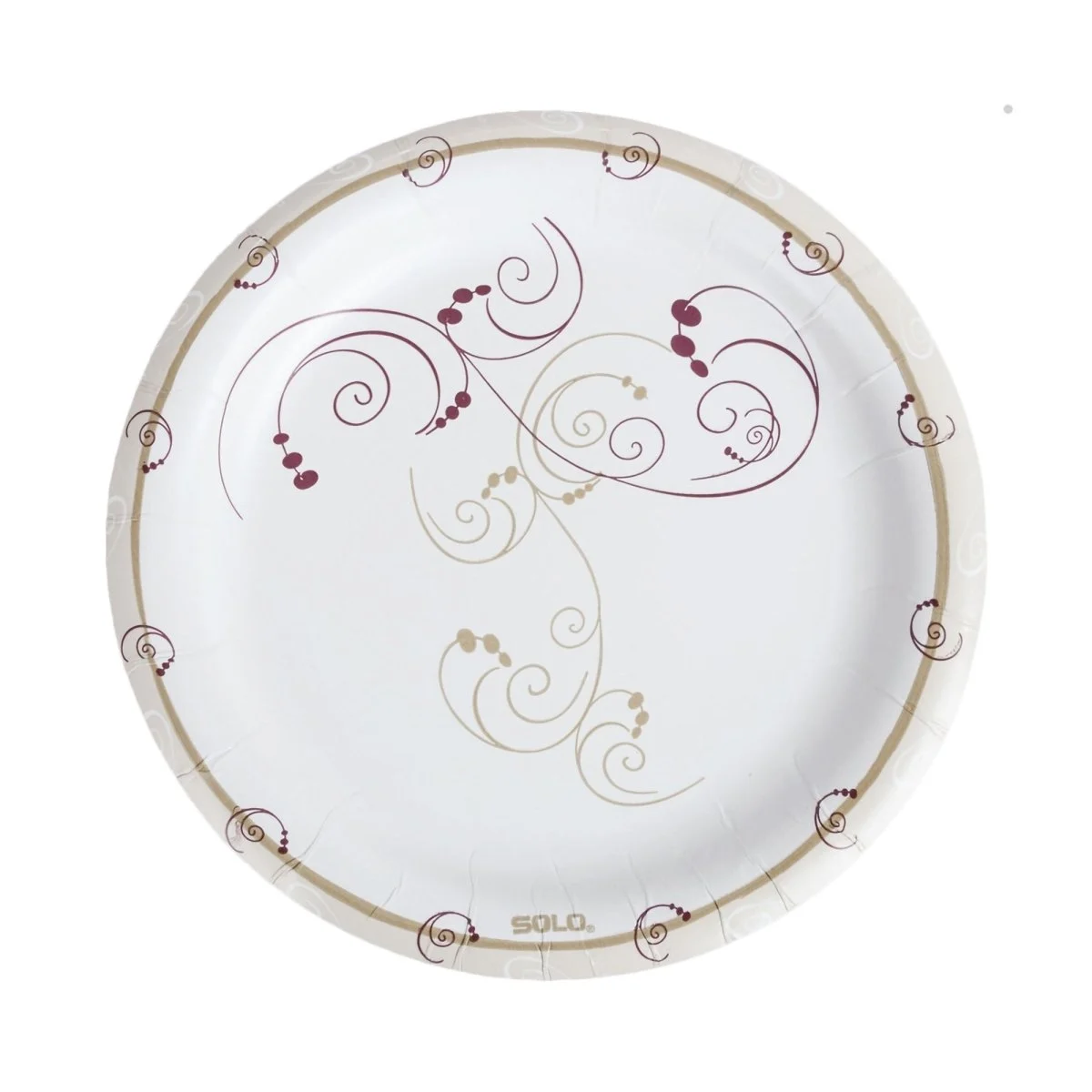 Bare Coated Paper Plate