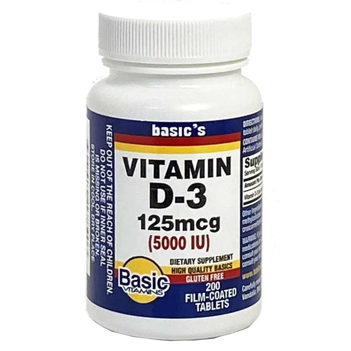 Basic's Vitamin D 3 Vitamin Supplement