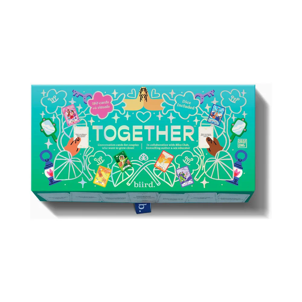 Biird x Jouissance Club Together Couples Card Game To Spark Meaning Conversation