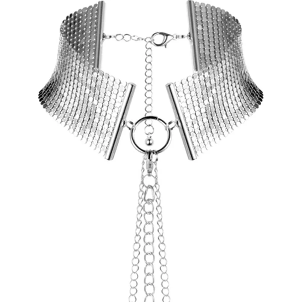 Bijoux Indiscrets Desir Metallique Collar, Silver