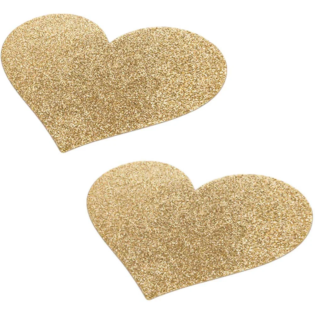 Bijoux Indiscrets Flash Pastie, Heart Gold