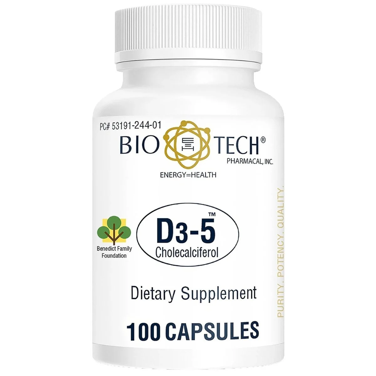 Bio Tech Vitamin D 3 Vitamin Supplement