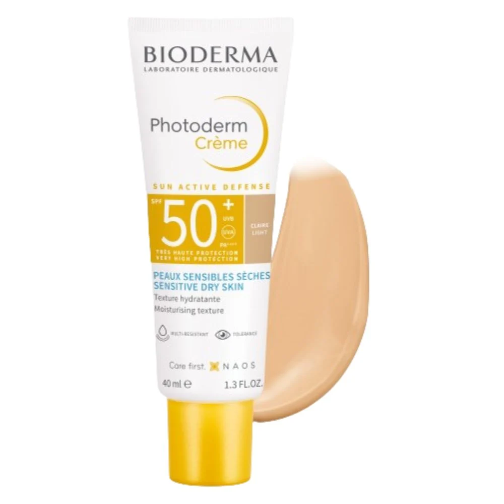 Bioderma Photoderm SPF50+ Facial Sunscreen Cream with Color