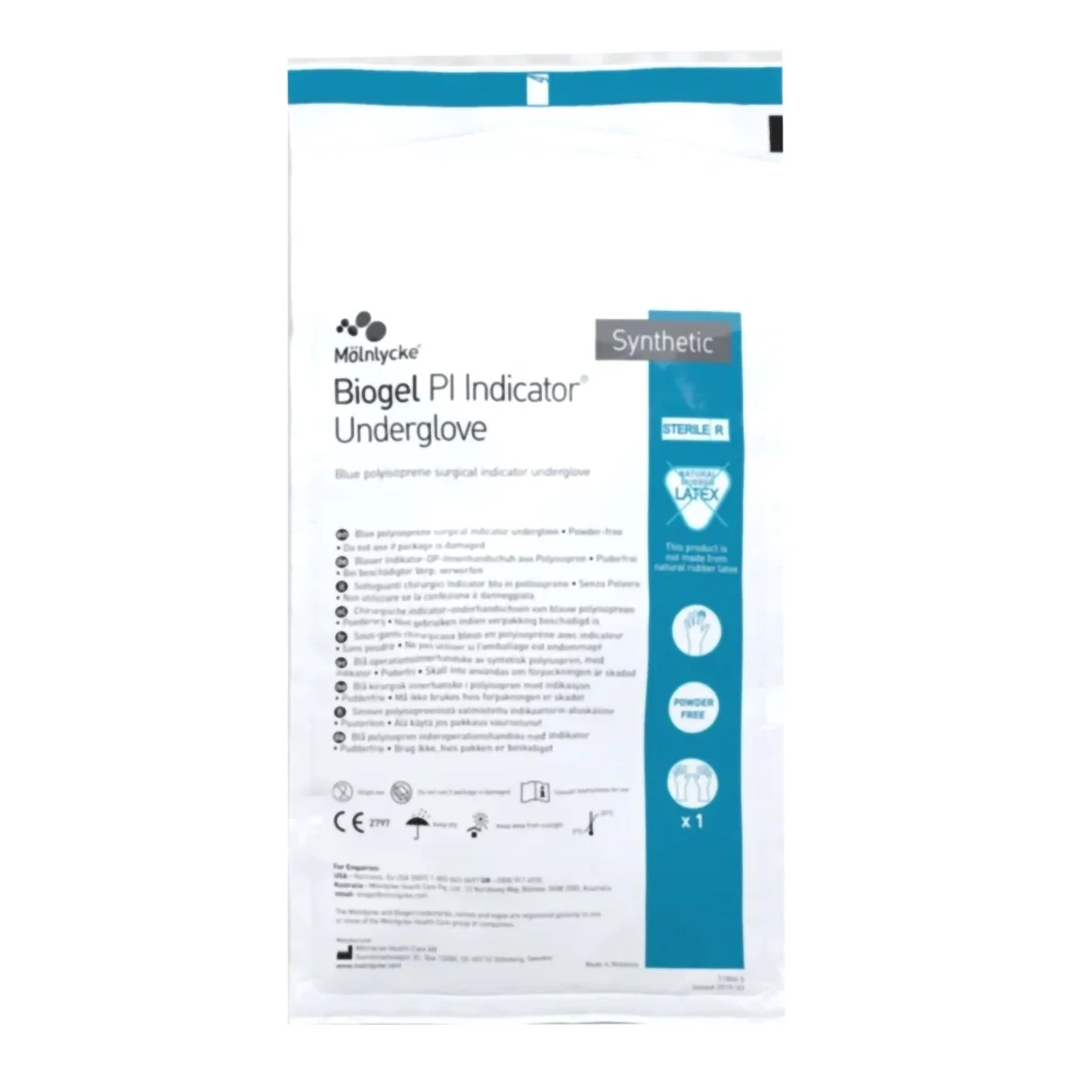 Biogel PI Indicator Undergloves Polyisoprene Surgical Undergloves