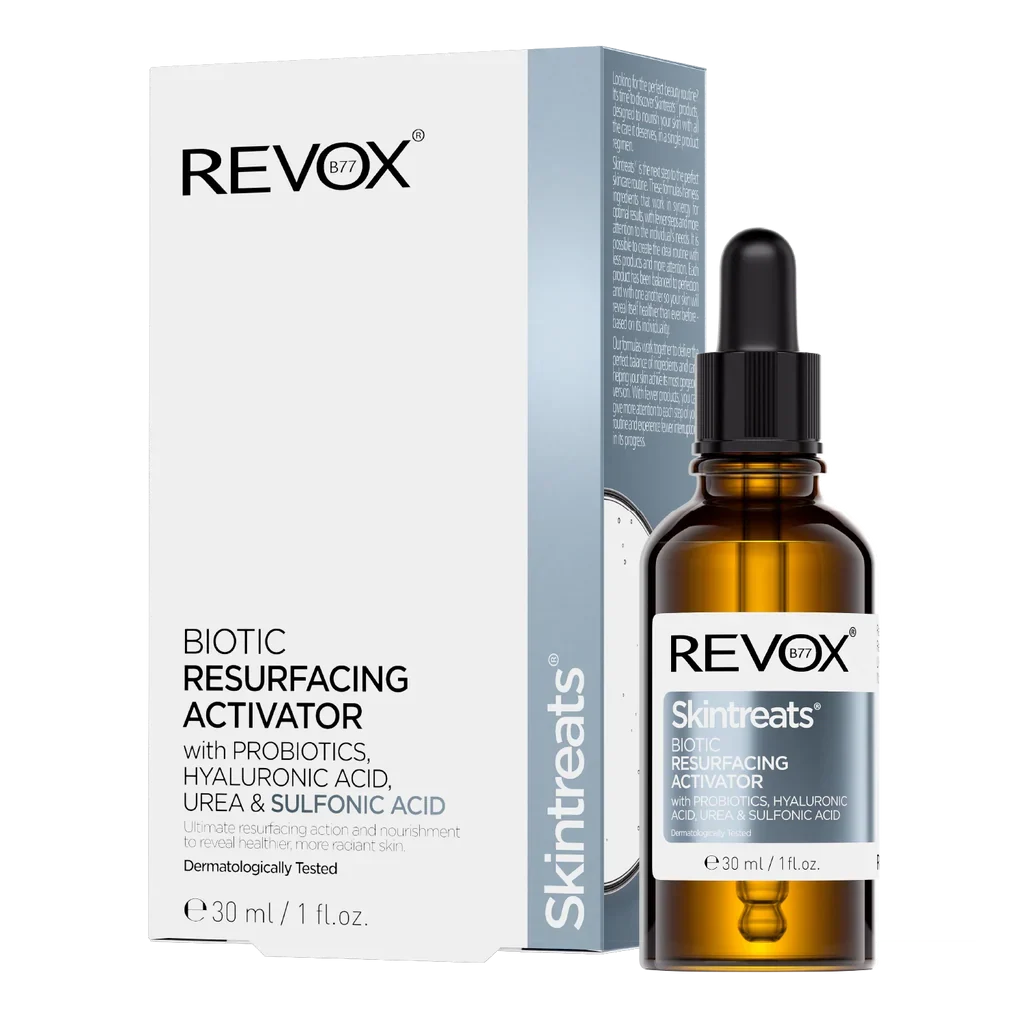 Biotic Resurfacing Activator With Probiotics, Hyaluronic Acid, Urea & Sulfonic Acid 30 ML
