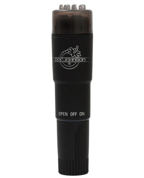 Black Magic Pocket Rocket Vibrator by Doc Johnson