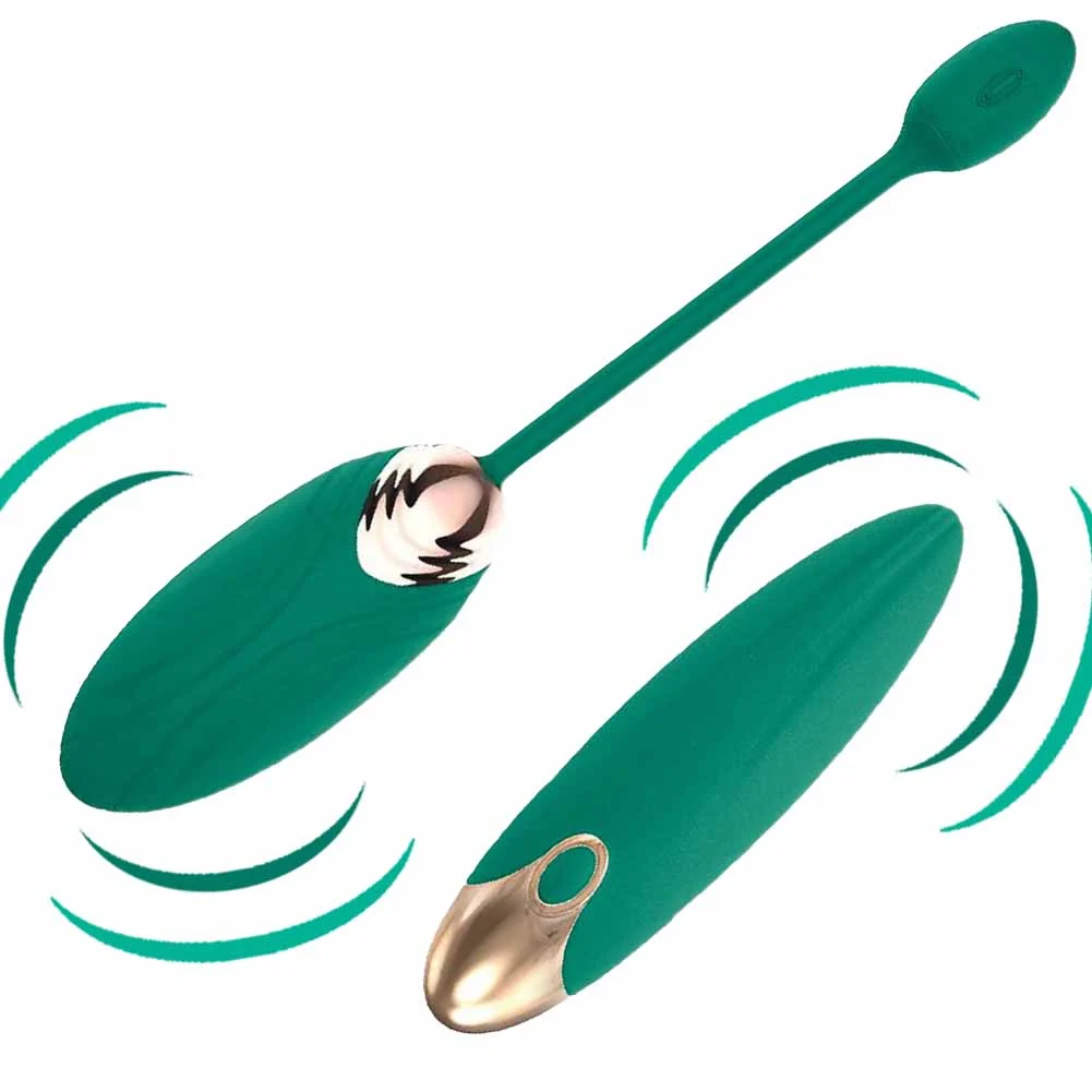 Blaze Dual Bullet Intimate Massager Kit, 7.5", Green