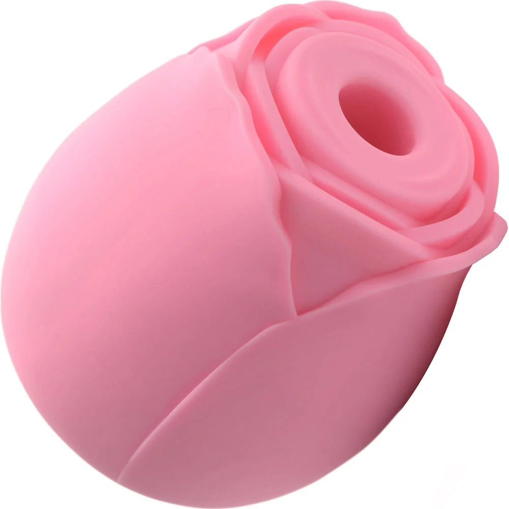 Bloomgasm Wild Rose 10X Suction Clit Stimulator, 2.6", Pink