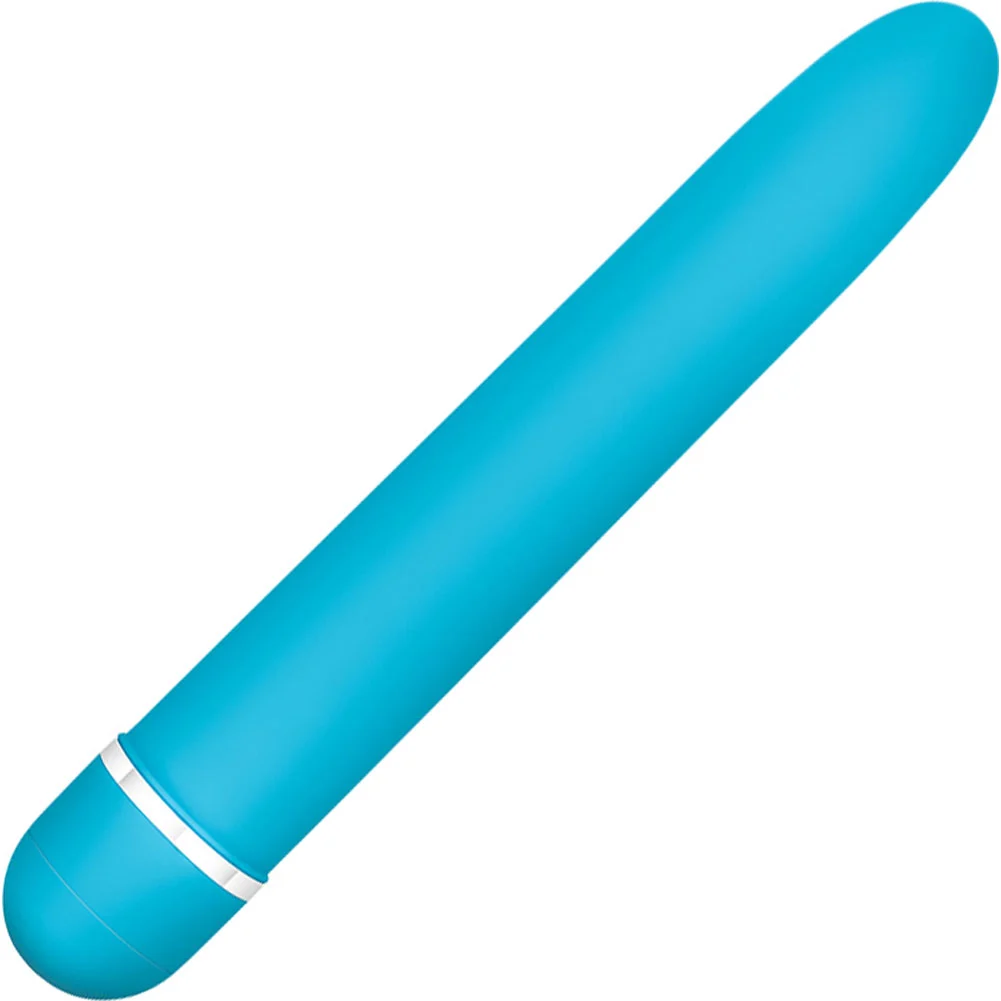 Blush Rose Line Luxuriate Sensual Vibrator, 7", Blue