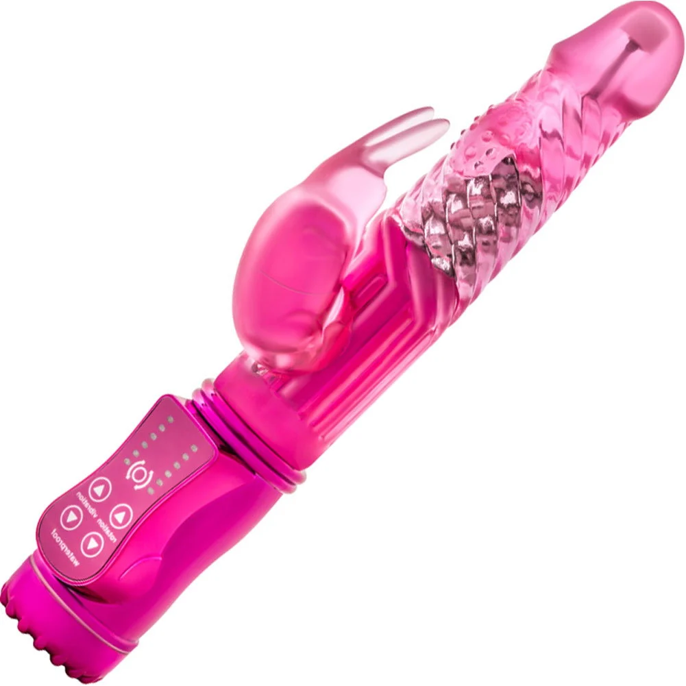 Blush Sexy Things Romping Rabbit Vibrator, 9", Fuchsia