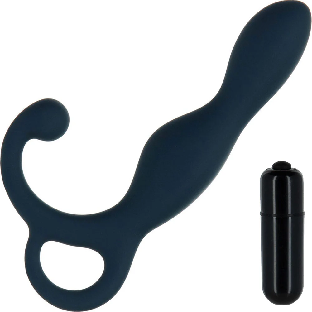 BMS Lux Active LX1 Anal Trainer with PowerBullet, 5.75", Dark Blue