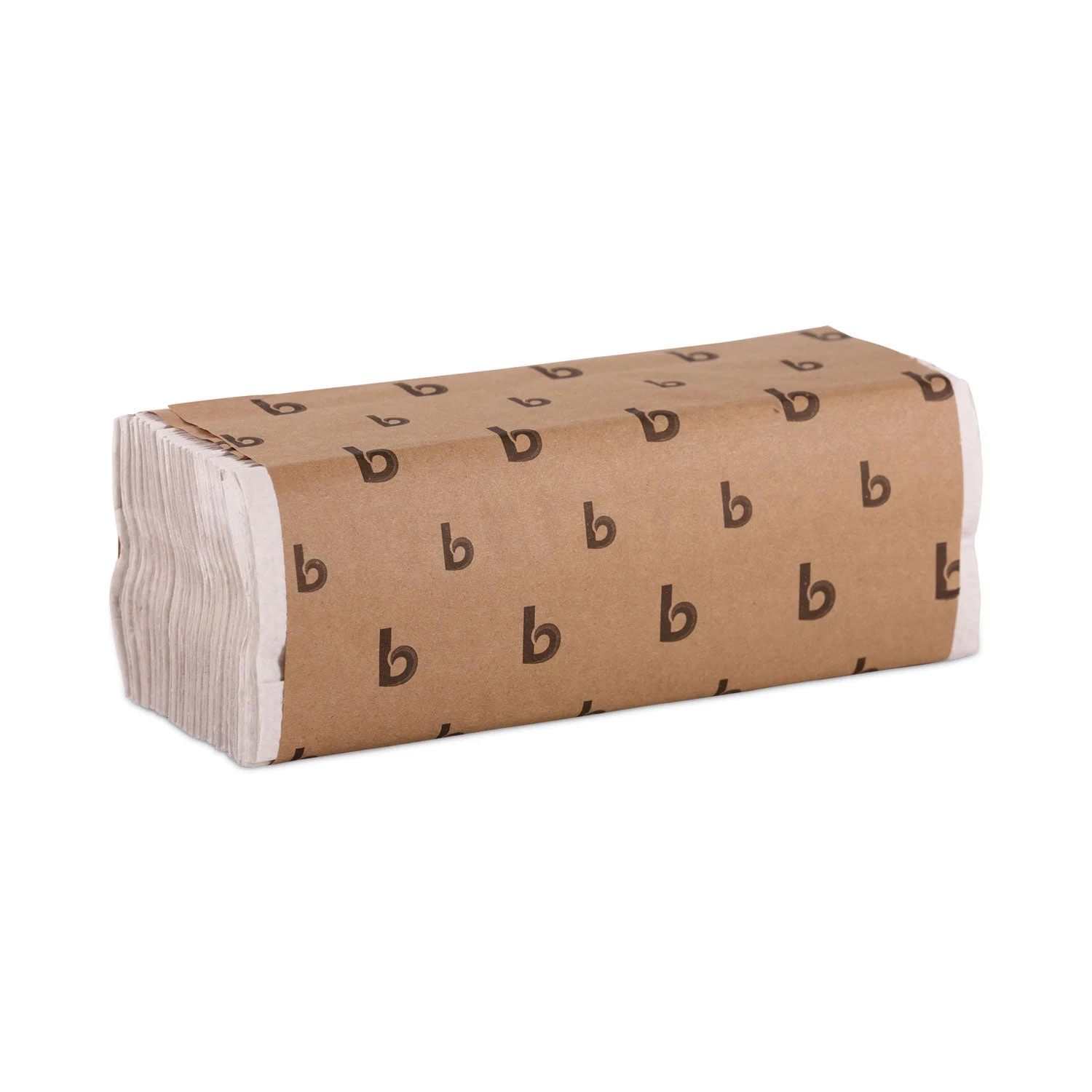 Boardwalk C-Fold Paper Towels, 1-Ply, 11.44 x 10, Bleached White, 200 Sheets/Pack, 12 Packs/Carton