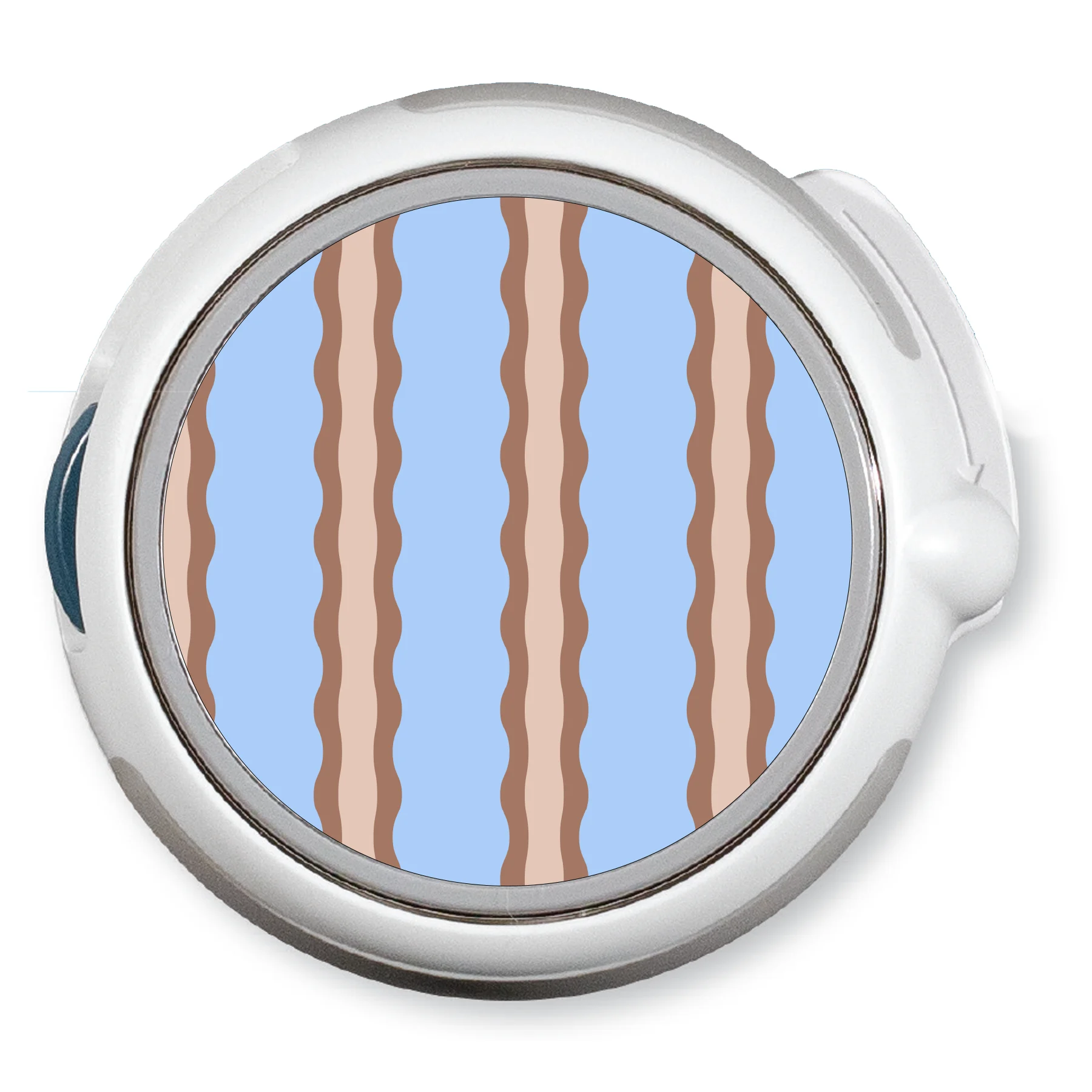Boardwalk Waves twiist™ Automated Insulin Delivery System Stickers - Pump Peelz