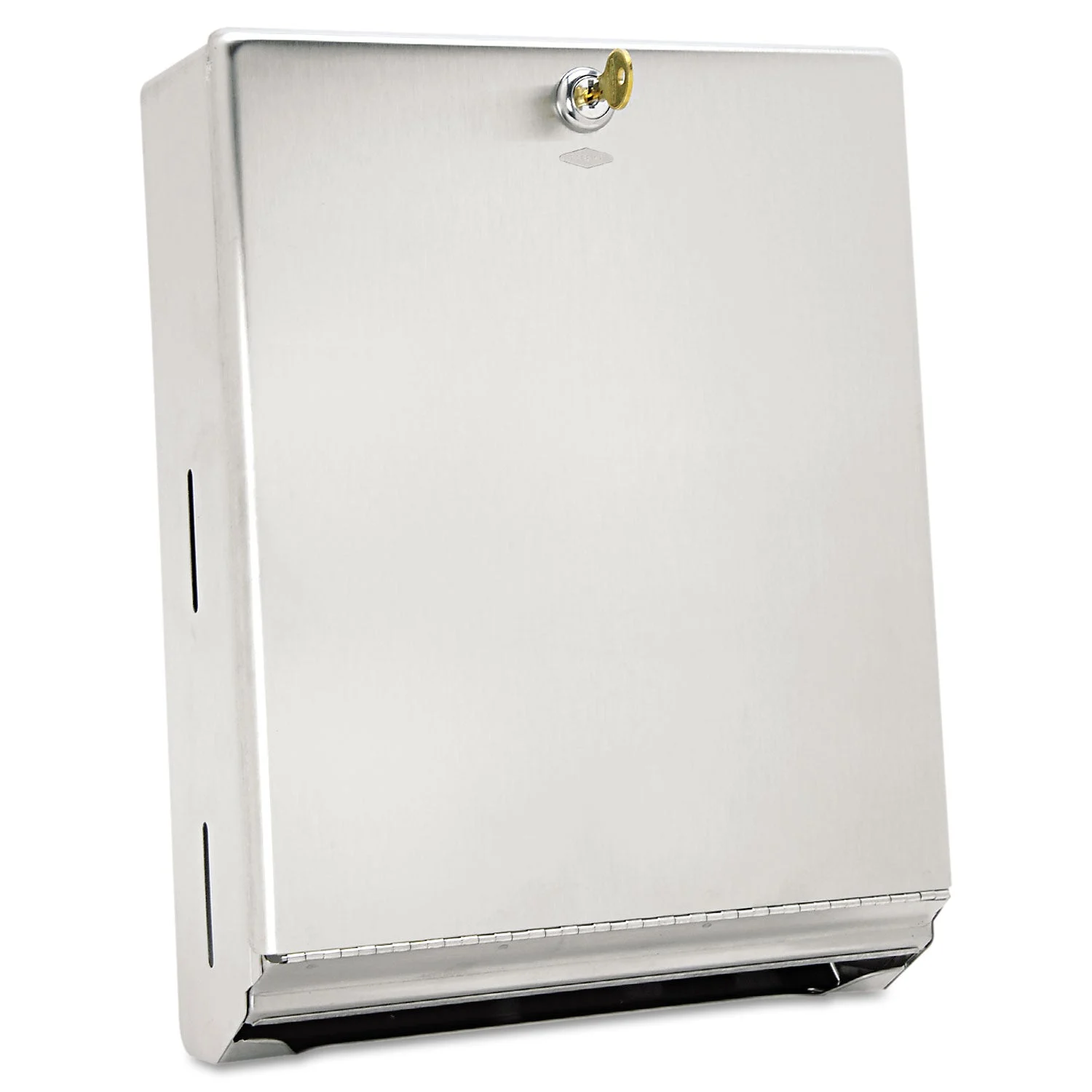 Bobrick Surface-Mounted Paper Towel Dispenser, 10.75 x 4 x 14, Stainless Steel