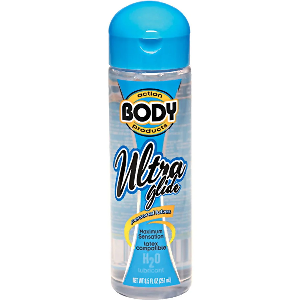 Body Action Ultra Glide Waterbased Personal Lubricant, 8.5 fl.oz (251 mL)