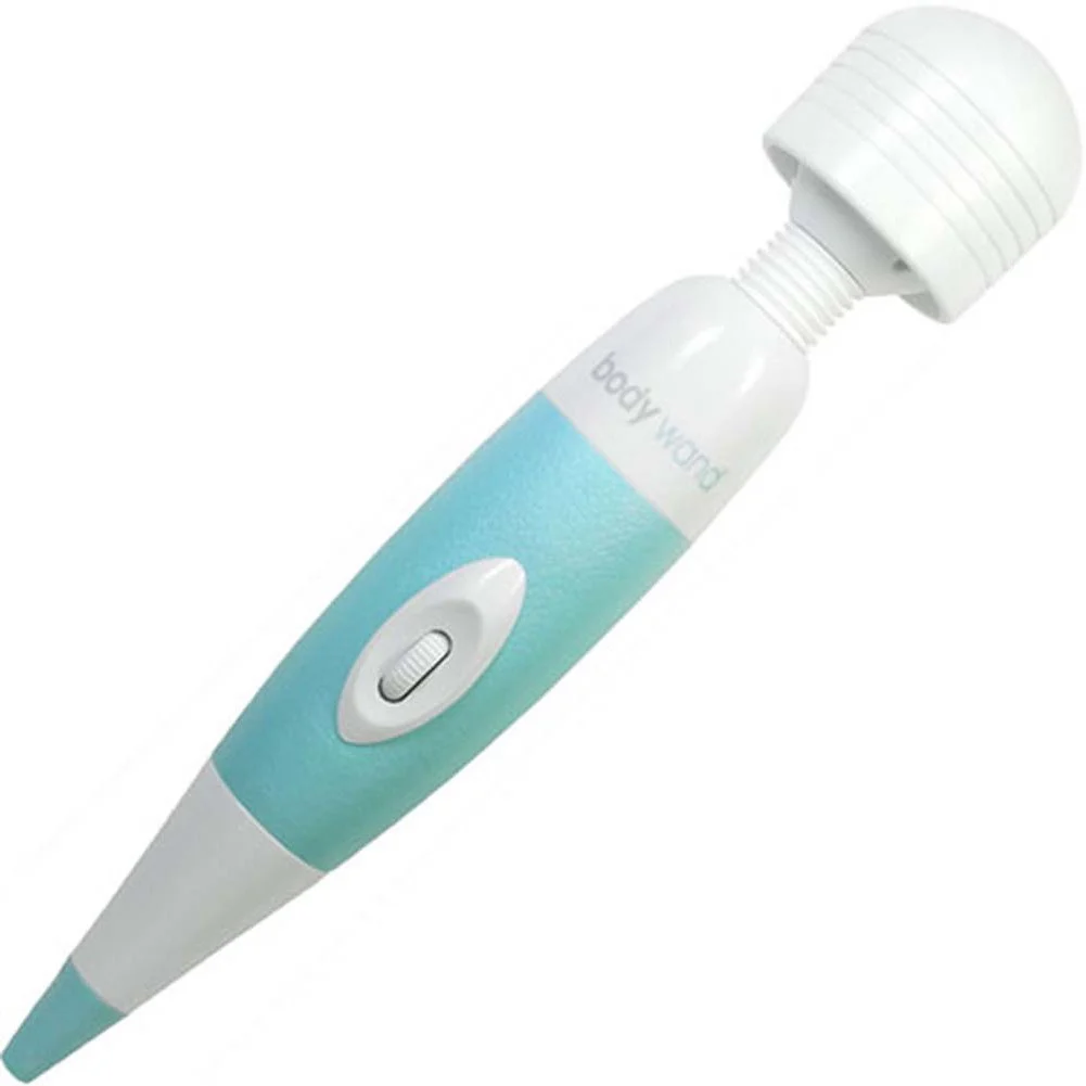 BodyWand Original Plug In Wand Massager (US 110V plug), 12.5", Blue