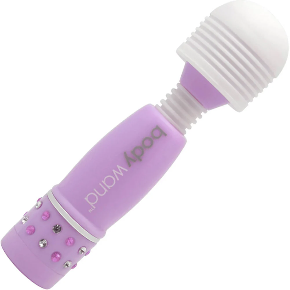 BodyWand Waterproof Vibrating Mini Massager, 4", Lavender