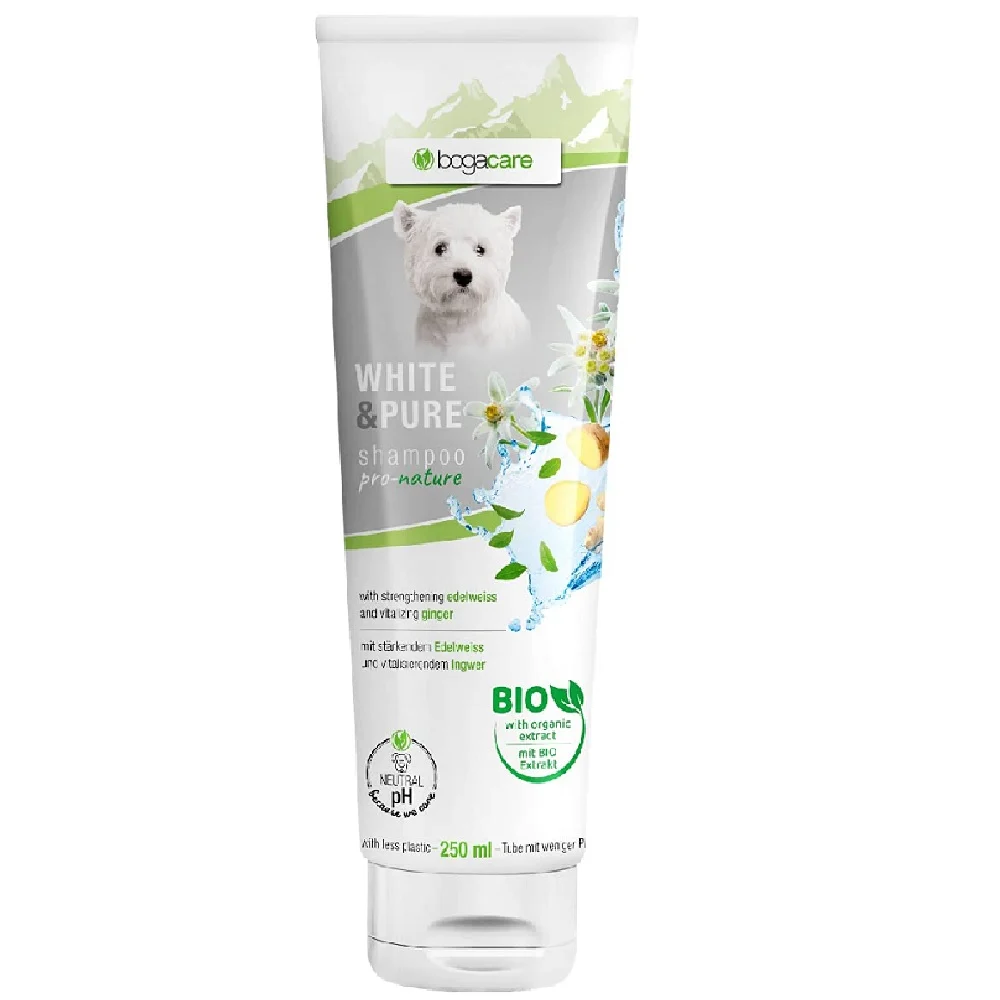 Bogar Bogacare White & Pure Bio Shampoo for Dog