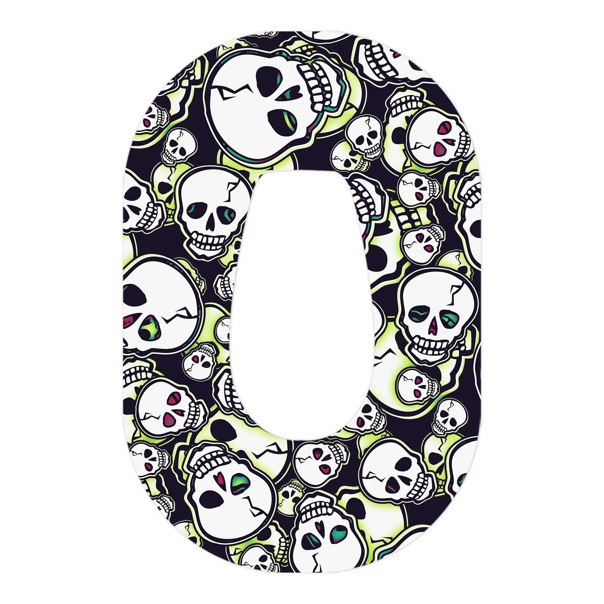 Bone Glow Dexcom G6 Patch Tape - Pump Peelz