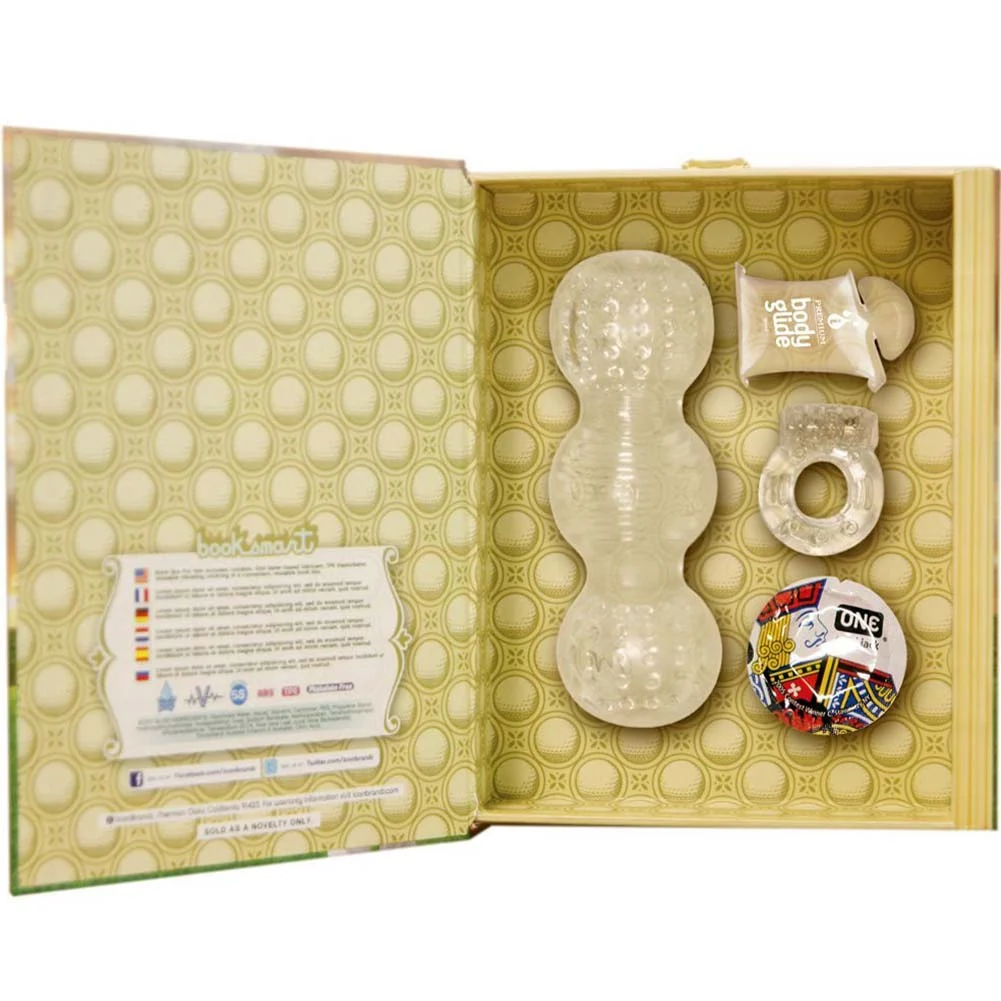 Book Smart Perfecting Your Stroke Discreet Male Masturbation Kit