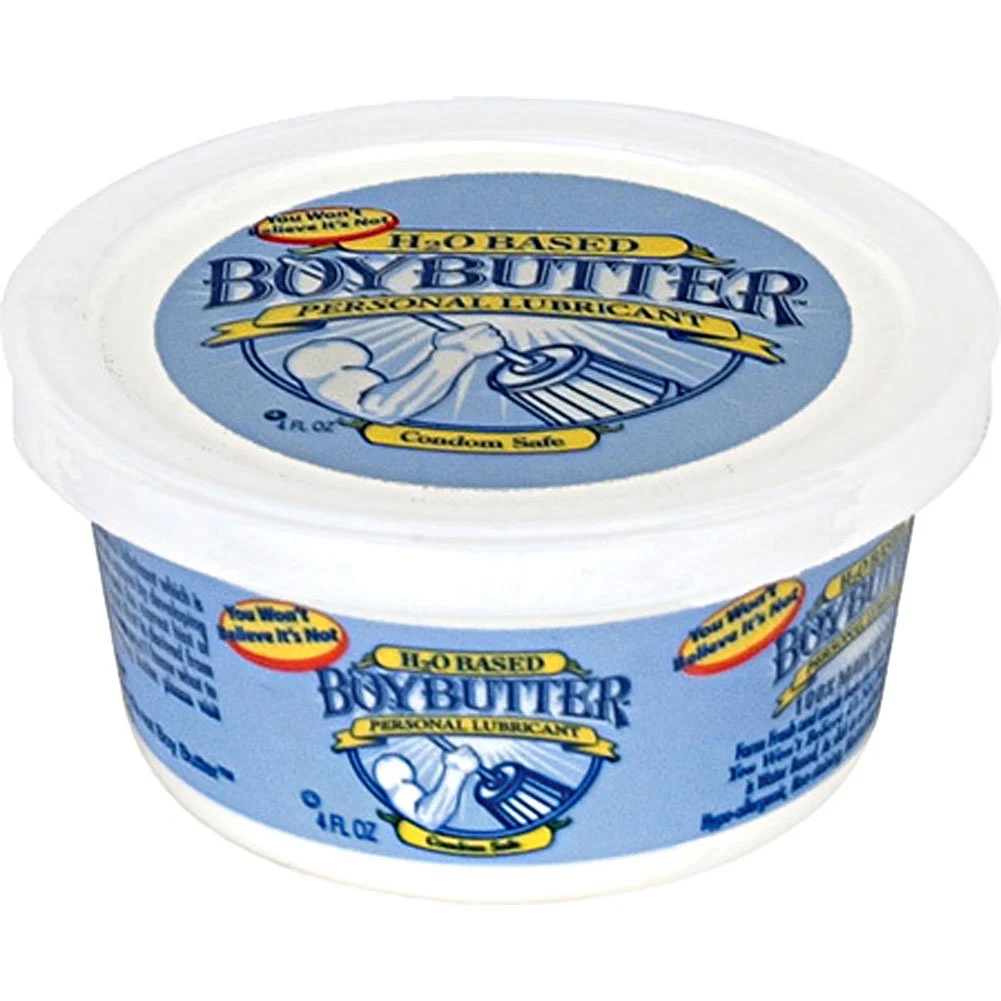 Boy Butter H2O Water Based Personal Lubricant, 4 oz (118 g)