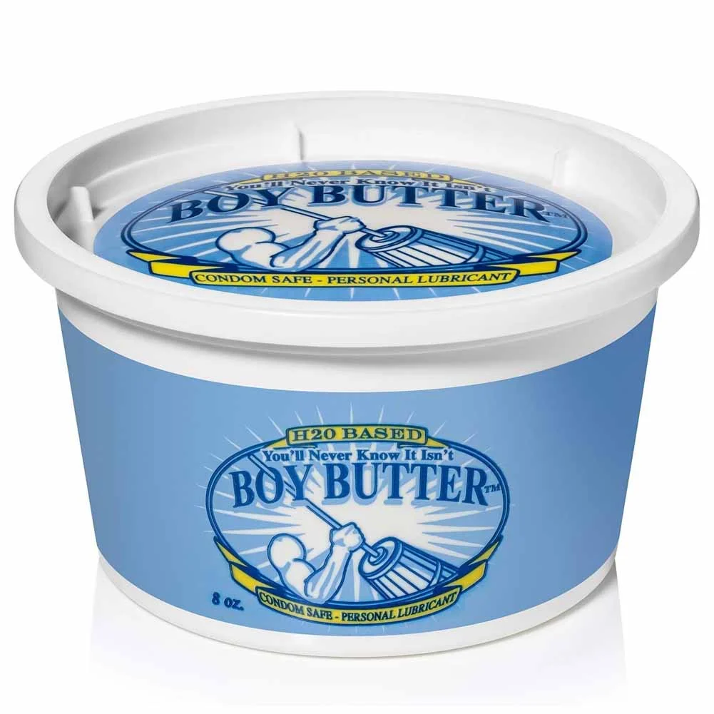 Boy Butter H2O Water Based Personal Lubricant, 8 oz (227 g)