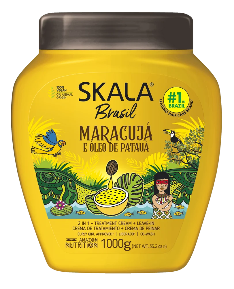 Brasil Maracuja 2 In 1 Treatment and Leave In 1000 G