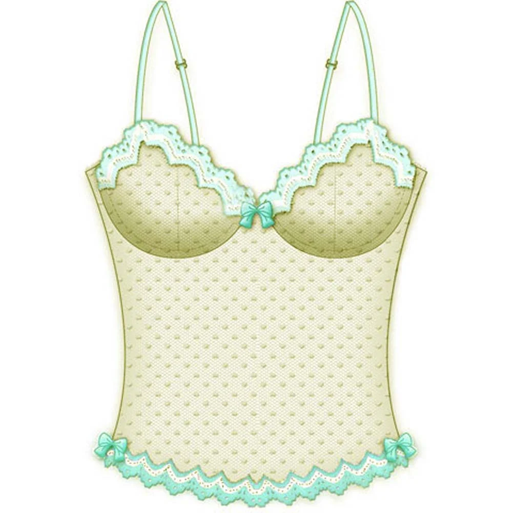 Bright Idea Shaped Cup Corset, 36B, White
